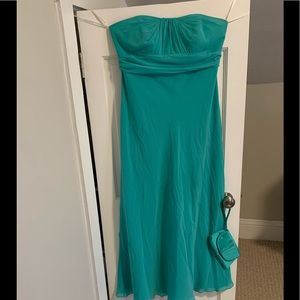 Bridesmaid dress tiffany blue